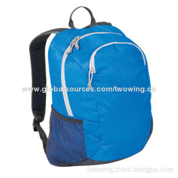 Kids Backpack with 600D polyester fabric, comfortable shoulder strap